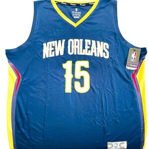 Nwt- Jackson #15 New Orleans Pelicans Fanatics NBA Fastbreak Jersey XL